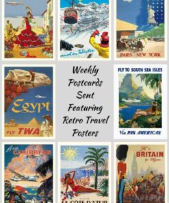 Vintage Travel Posters All Postcards